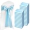 Satin Chair Sashes Wedding Chair Bows Bulk Pack Decorative Chair Ties for Banquet Party Event Chairs